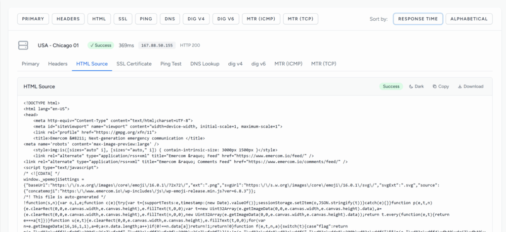 HTML Source Viewer